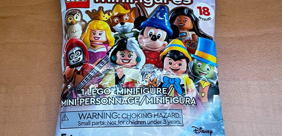 LEGO 71038 DISNEY 100 ~ Series 2, 3 Minifigures Sorcerer Mickey, Baymax,  Jack